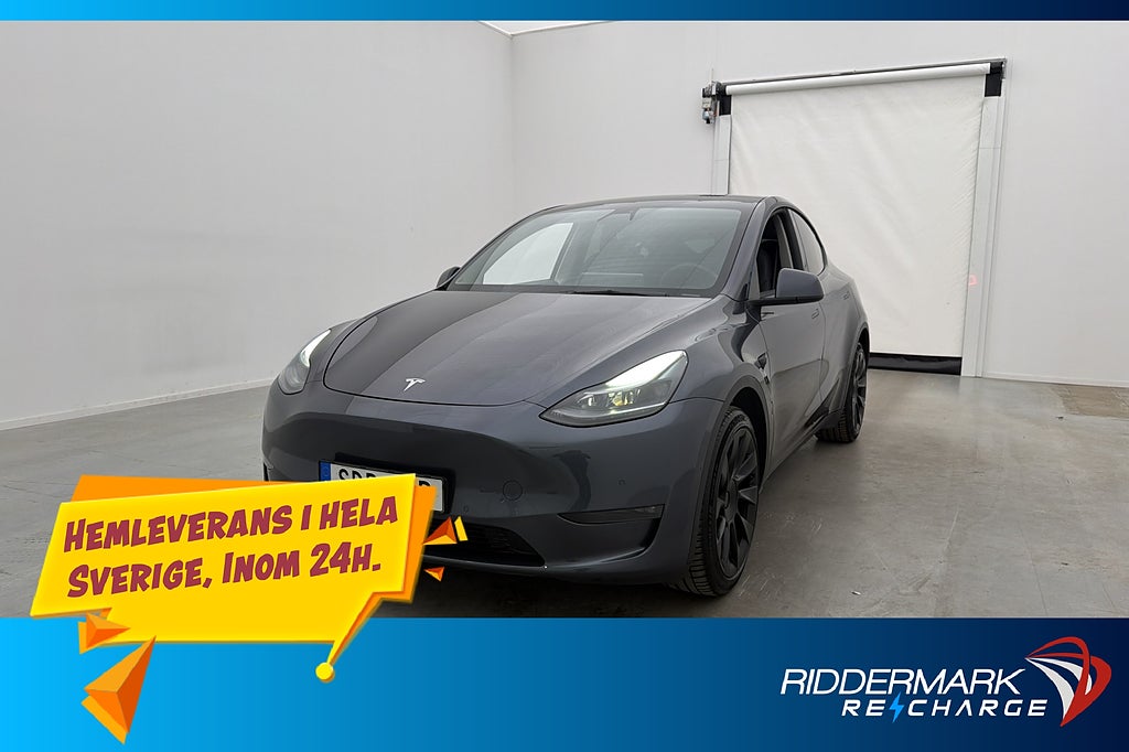 Tesla Model Y Long Range AWD Autopilot Panorama Svensksåld