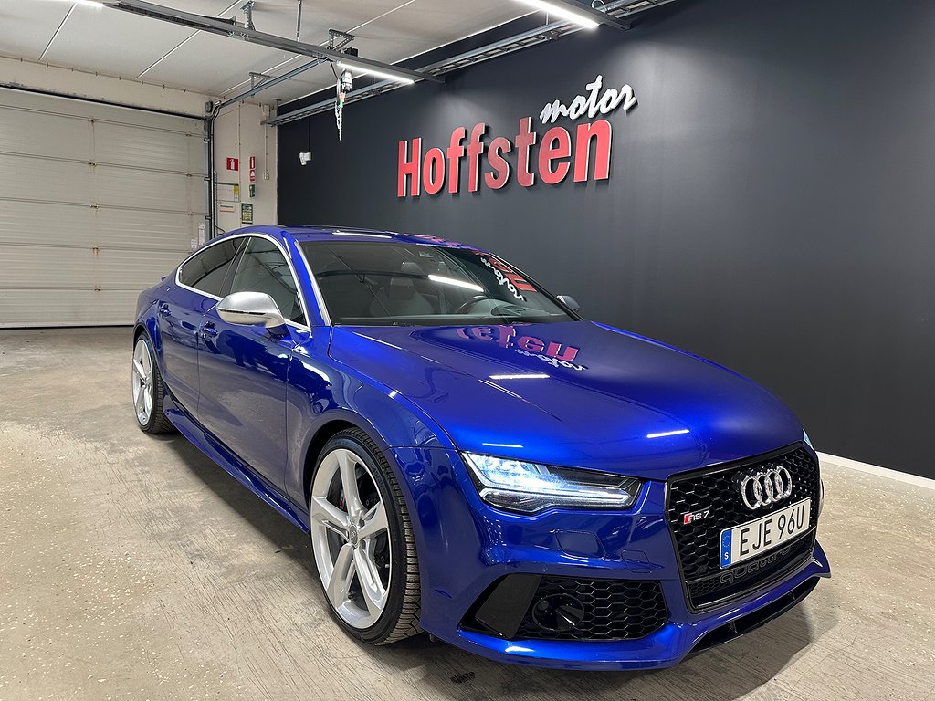 Audi RS7 KERAMISKA B&0 MILLTEK EXCLUSIVE HUD NIGHT MAX UTRU 