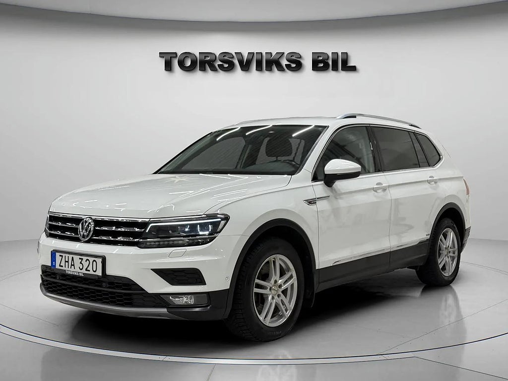 Volkswagen Tiguan Allspace 7-sätes 2.0 TSI 4Motion Base V-hjul Hemleverans - miniatyr 2