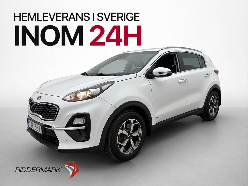 Kia Sportage 1.6 AWD 177hk Advance Kamera M-Värmare Dragkrok
