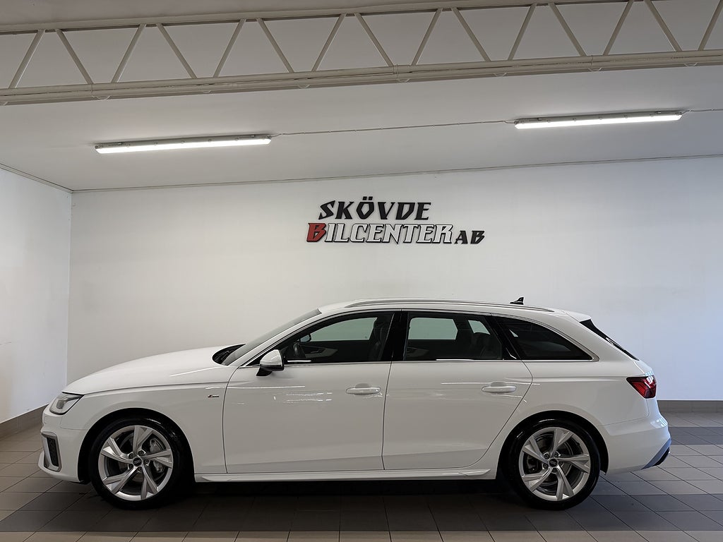 Audi A4 Avant 40 TFSI Quattro S-Line/Drag/Värmare/GPS/Matrix
