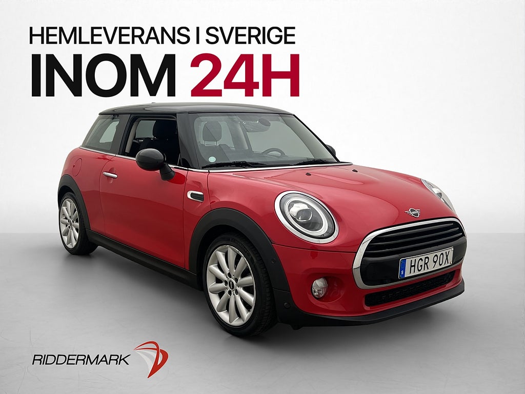 MINI Cooper 136hk Experience P-sensor Bluetooth Farthållare