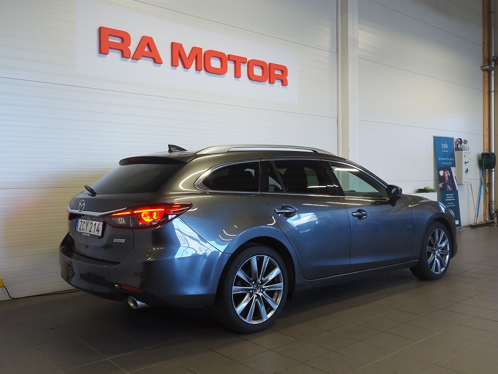 Mazda 6 2.5 SKYACTIV-G Optimum Signature Bose HUD 360° Skinn 2019