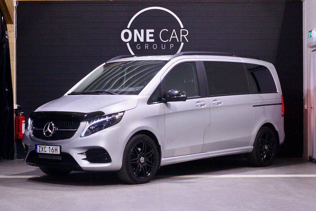 Mercedes-Benz V 300d 4MATIC AMG Moms *SE UTRUSTNING* 237hk