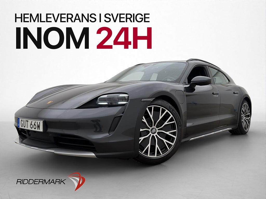 Porsche TAYCAN 4 Cross Turismo 381hk Luftfjäd Pano BOSE MOMS