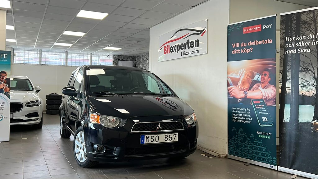Mitsubishi Colt 5-dörrar 1.3 MIVEC ClearTec AS&G Euro5|2501Mil|Dragkrok