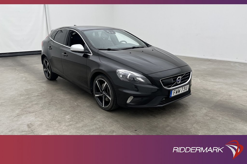 Volvo V40 D3 R-Design VOC Värm Pano Skinn Senso 4,95% Ränta