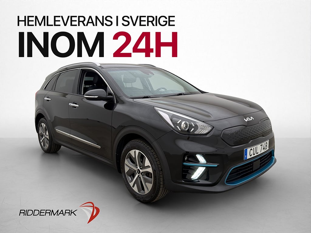 Kia E-Niro 64kWh Advance 204hk CarPlay Kamera Navi Adaptiv-f