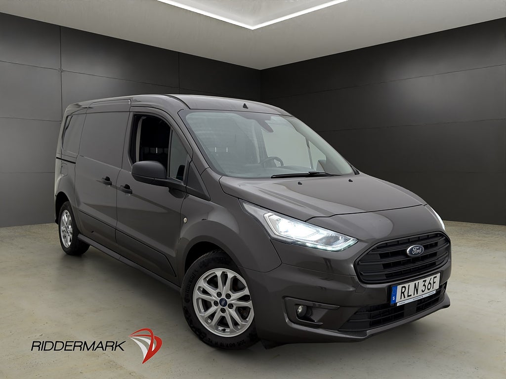 Ford Transit Connect LWB Värmare Drag Kamera 2xDörrar Moms