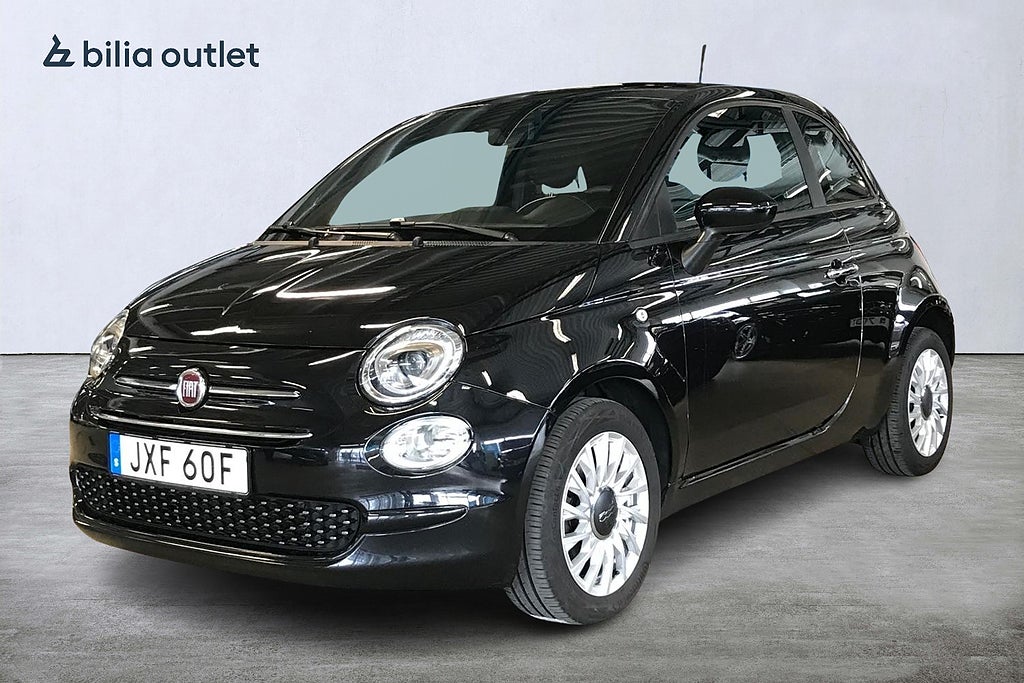 Fiat 500 1.0 BSG Serie 8 Lounge 70hk Carplay P-sensor