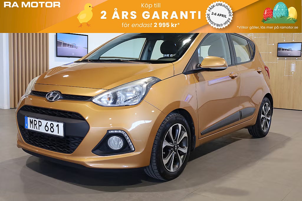 Hyundai i10 1.2 Premium AUT PDC AC Blåtand Rattvärme 2015