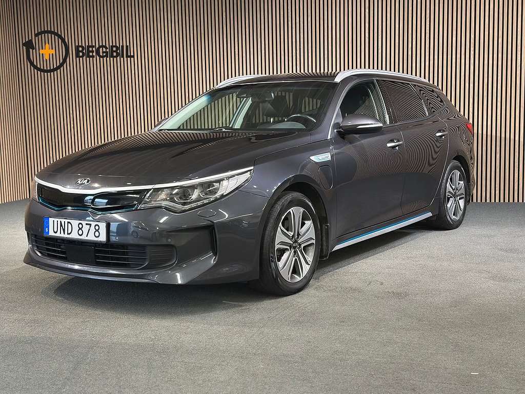 Kia Optima Sport Wagon Plug-in Hybrid Plus | Dragkrok I GPS I Backkamera I 