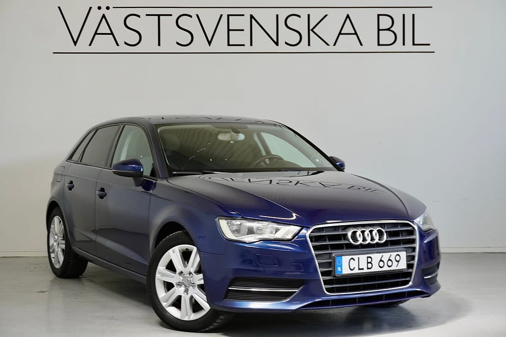 Audi A3 Sportback 2.0 TDI 150hk S-tronicVhjul