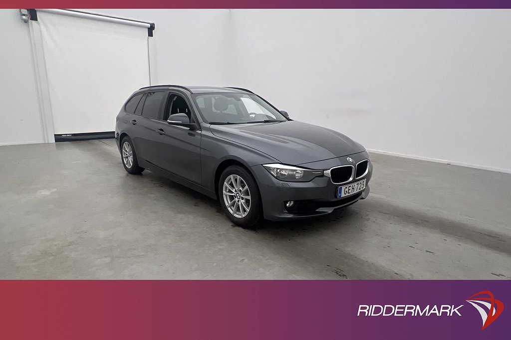 BMW 320 d Touring 184hk Rattvärme Sensorer Keyless 0,47L/mil