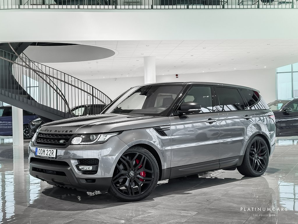 Land Rover Range Rover Sport 4.4 SDV8 4WD 340hk / Black