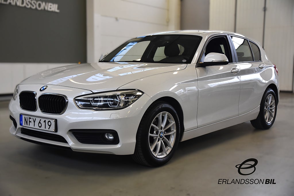 BMW 116 d 5-dörrars Advantage Euro 6 NYSERVAD P-SENSORER BAK