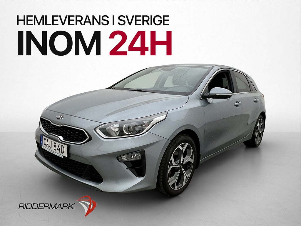 Kia Ceed 1.4 T-GDI 140hk Advance Plus Kamera Navi CarPlay