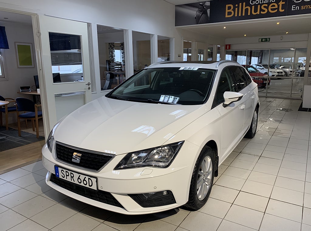 Seat Leon ST 1.5 TGI Drag, Panoramaglas, Kamera,Farthållare, 