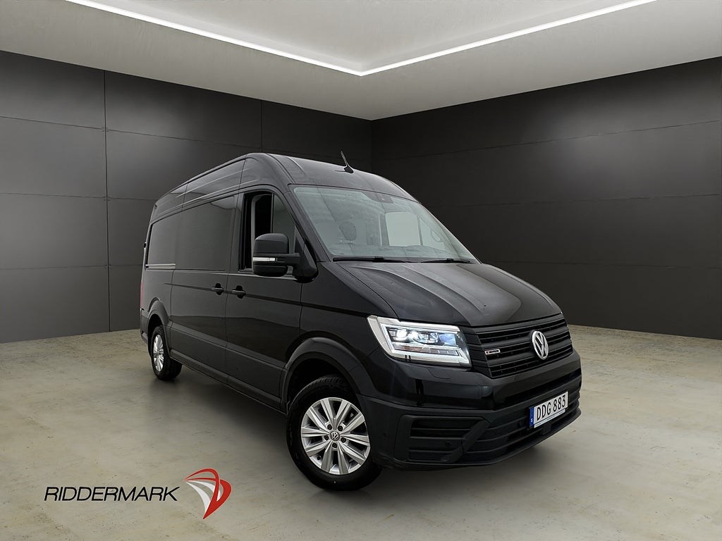 Volkswagen crafter Dubbelhytt L2H2 4M Värm Drag Kamera Moms