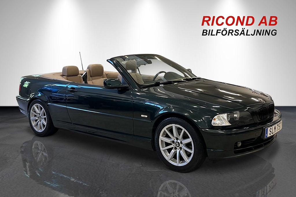 BMW 320 Ci CAB AUT 170HK SKINN PDC