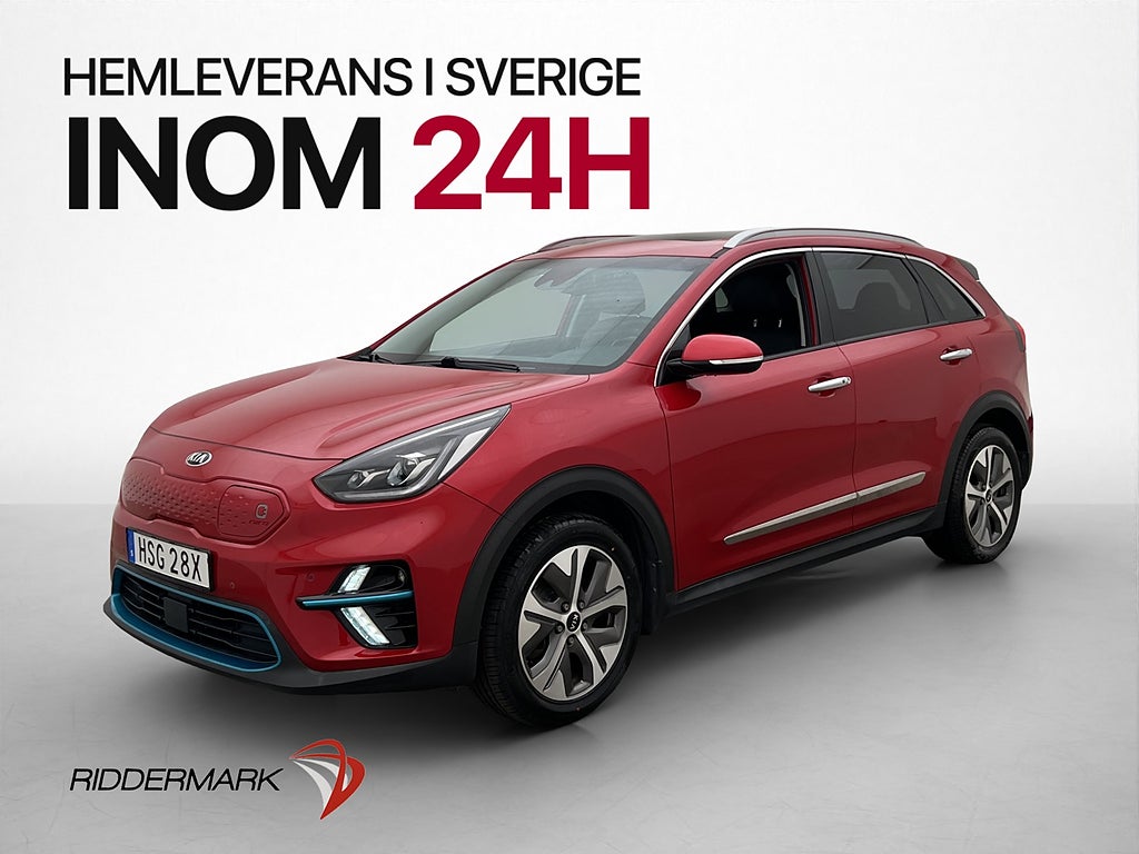Kia E-Niro 64 kWh 204hk Advance Plus Pano Kamera Läder