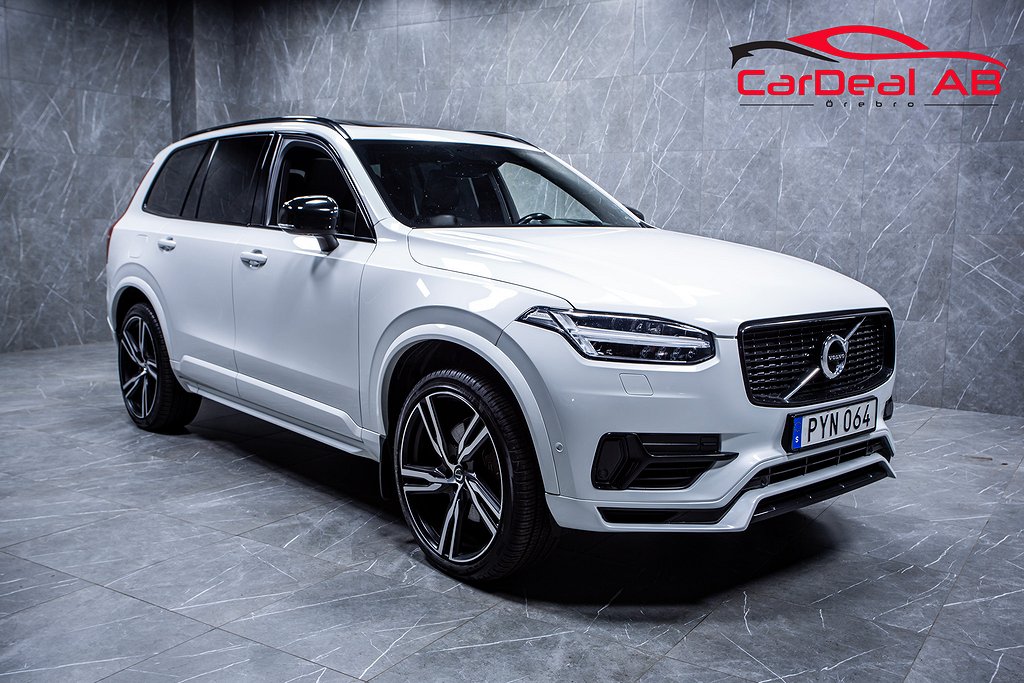 Volvo XC90 T8 AWD R-Design B/O Luftfj. Pano HUD 360 VOC MOMS