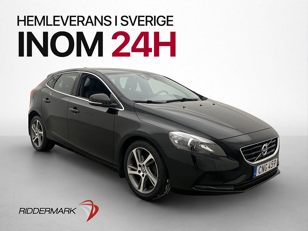 Volvo V40 T2 122hk Momentum Värmare P-Sensorer Halvskinn