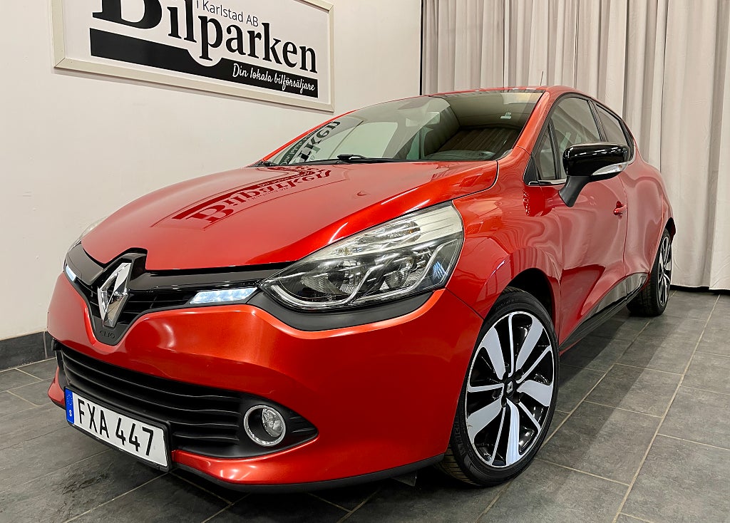 Renault Clio 1.2 TCe EDC Automatic Euro 5 120hk / GPS/ MOTORVÄRMARE