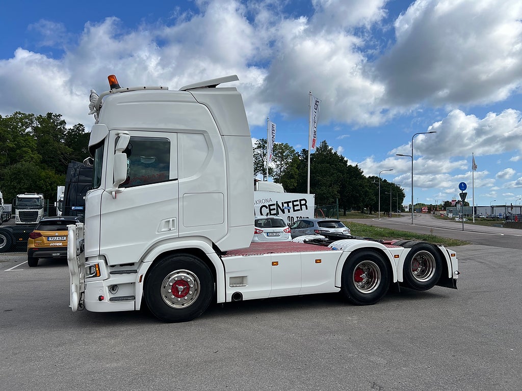 Scania R500 6x2 Dragbil Retarder, Klädd hytt, Full Boggie