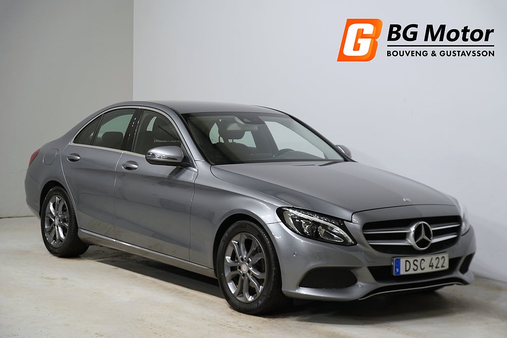 Mercedes-Benz C 220d 170HK 7-G Tronic Plus Värmare