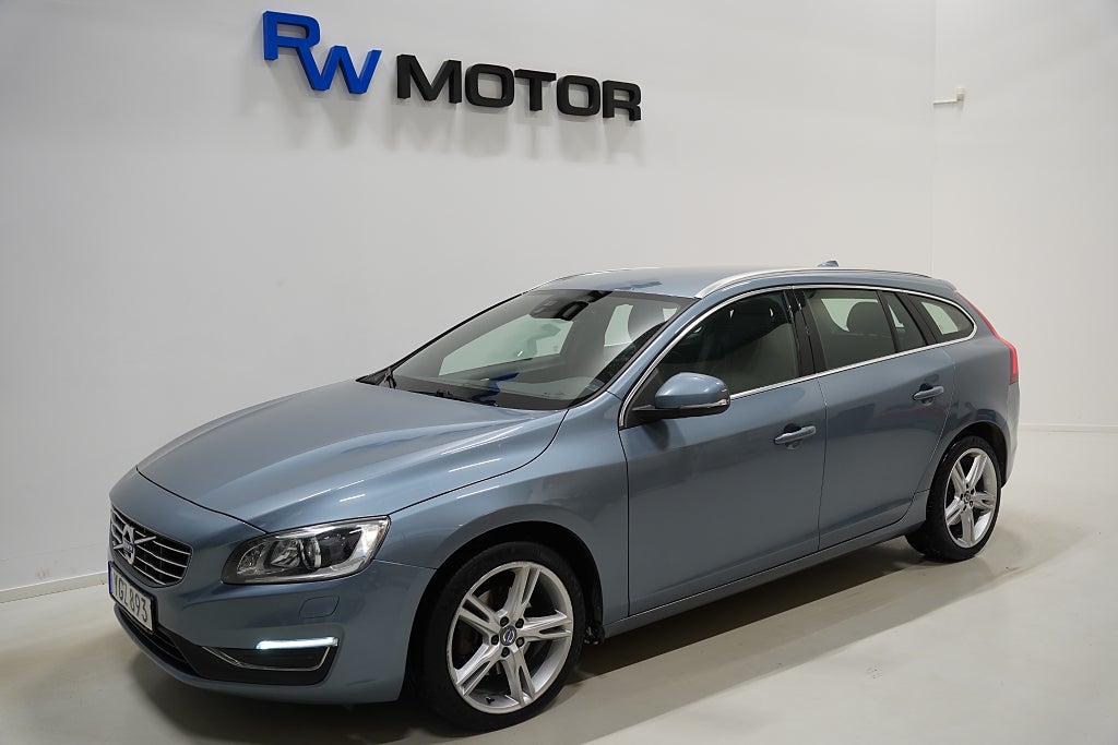 Volvo V60 D4 190hk Summum D-värmare VOC Skinn Navi Bluetooth 