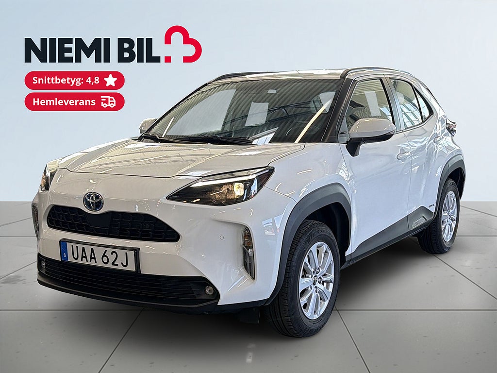 Toyota Yaris Cross Hybrid e-CVT Active S&V-Hjul/Backkamera/Rattvärme/BT
