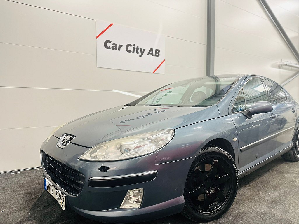 Peugeot 407 2.2 158hk Nybesiktad