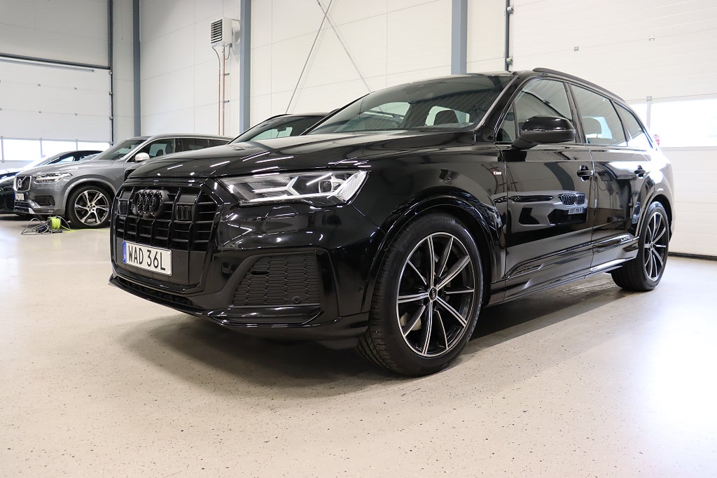 Audi Q7 50 TDI quattro Drag 1-Ägare D-Värm 7-Sits S Line 286hk