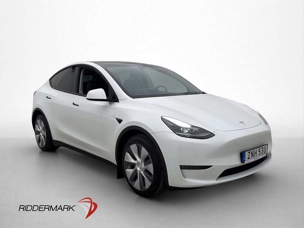 Tesla Model Y Long Range AWD Pano AP Drag Kamera Skinn