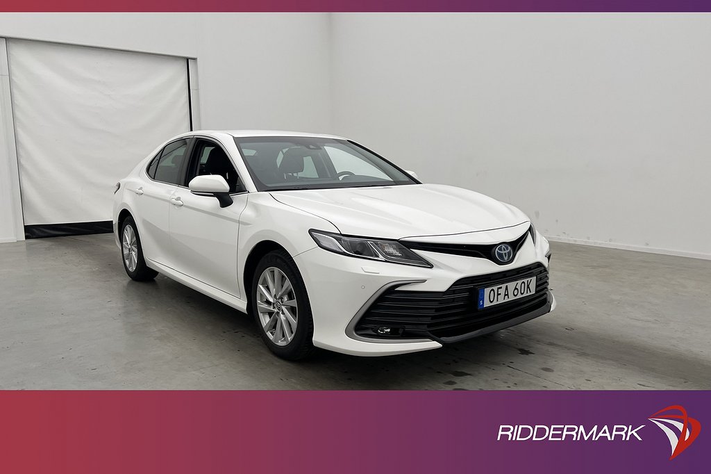 Toyota Camry Hybrid 218hk Executive Kamera Skinn Elstolar