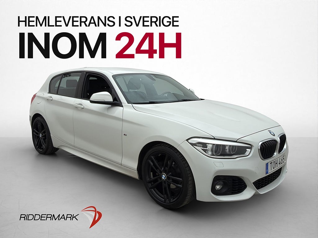 BMW 118I 136hk M-Sport Skinn Sensorer 0,58l/mil