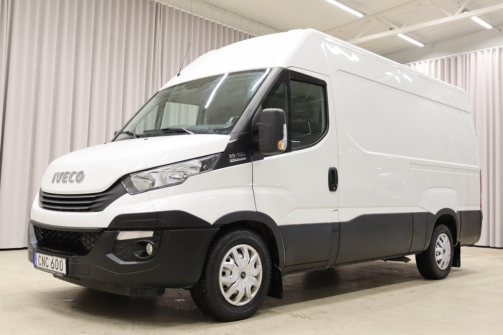 Iveco Daily 136HK Automat 3500kg Dragvikt Webasto Leasebar