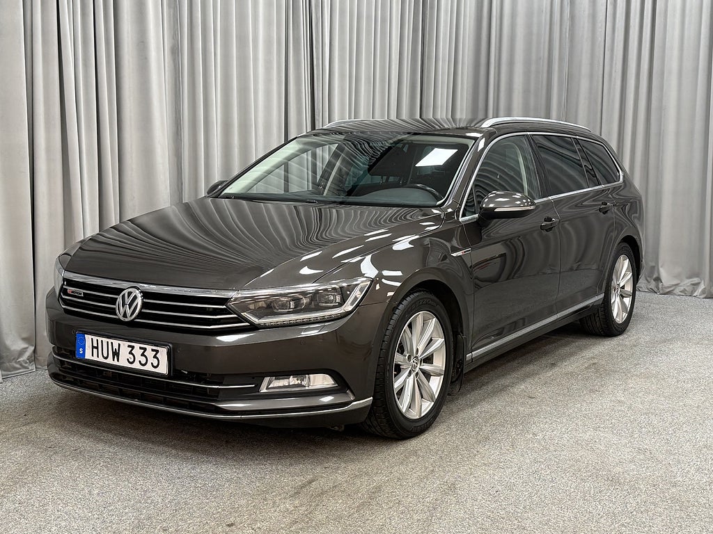 Volkswagen Passat  2.0 TDi 190HK GT SportsCombi 4M DSG Dieselv/Drag