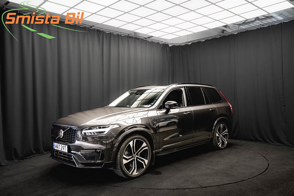 Volvo XC90 Recharge T8 AWD ULTIMATE DARK 7-sits B&W 22'' DRAG MOMS