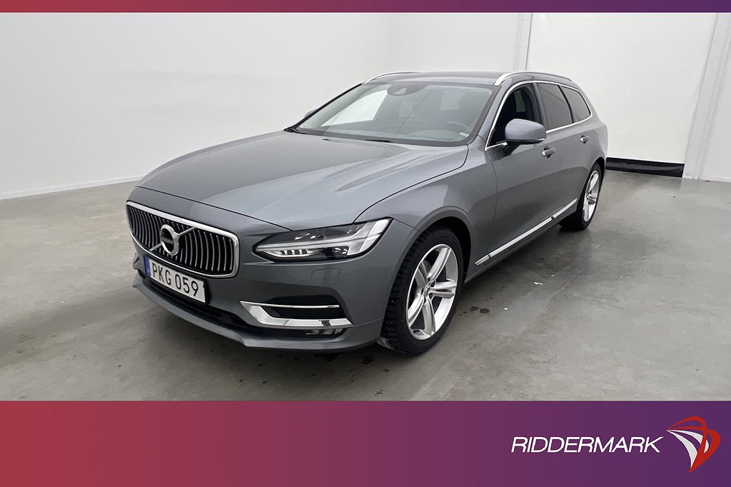 Volvo V90 D4 190hk Inscription Skinn Keyless Sensorer Drag