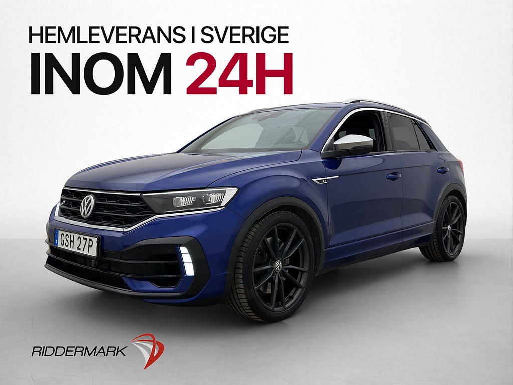 Volkswagen T-Roc R 4M 300hk Beats Cockpit Kamera Navi Drag