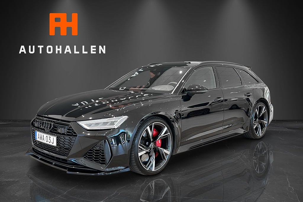 Audi RS6 Avant 600hk Drag / Värmare / Stora B&O 1820 watt 