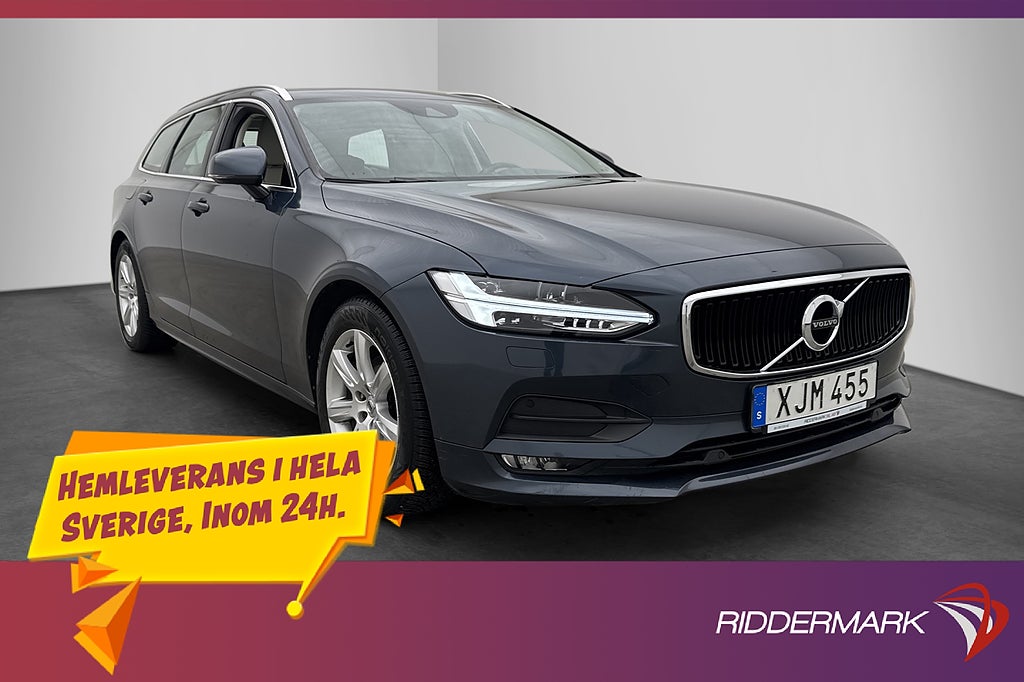 Volvo V90 D4 AWD 190hk D-Värm Pano H/K Skinn B-Kam Drag