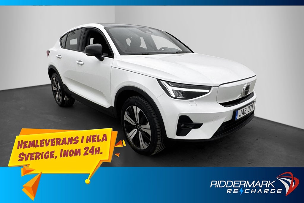 Volvo C40 Recharge Single Motor Plus Värm Pano Kamera MOMS