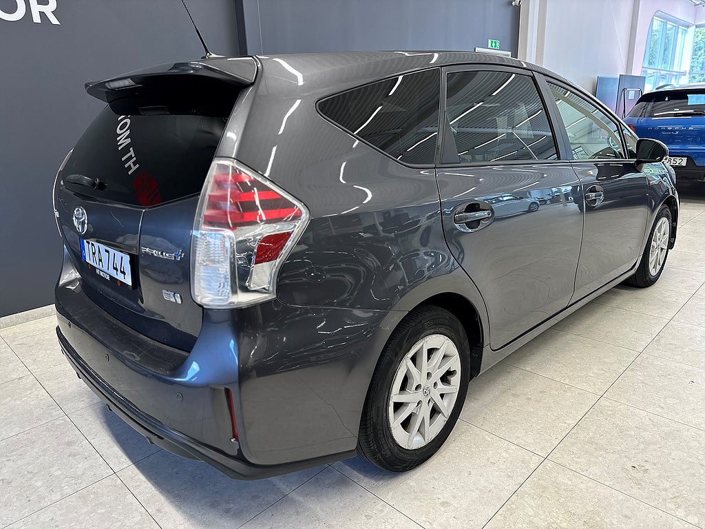 Toyota Prius + Hybrid CVT/B-Kamera/NAV/7-Sits/Motor-Värm Kupe*