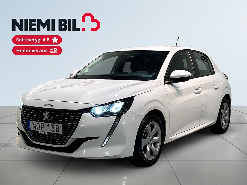 Peugeot 208 1.2 PureTech Active Motorvärmare Psens Kamrem Bytt SoV
