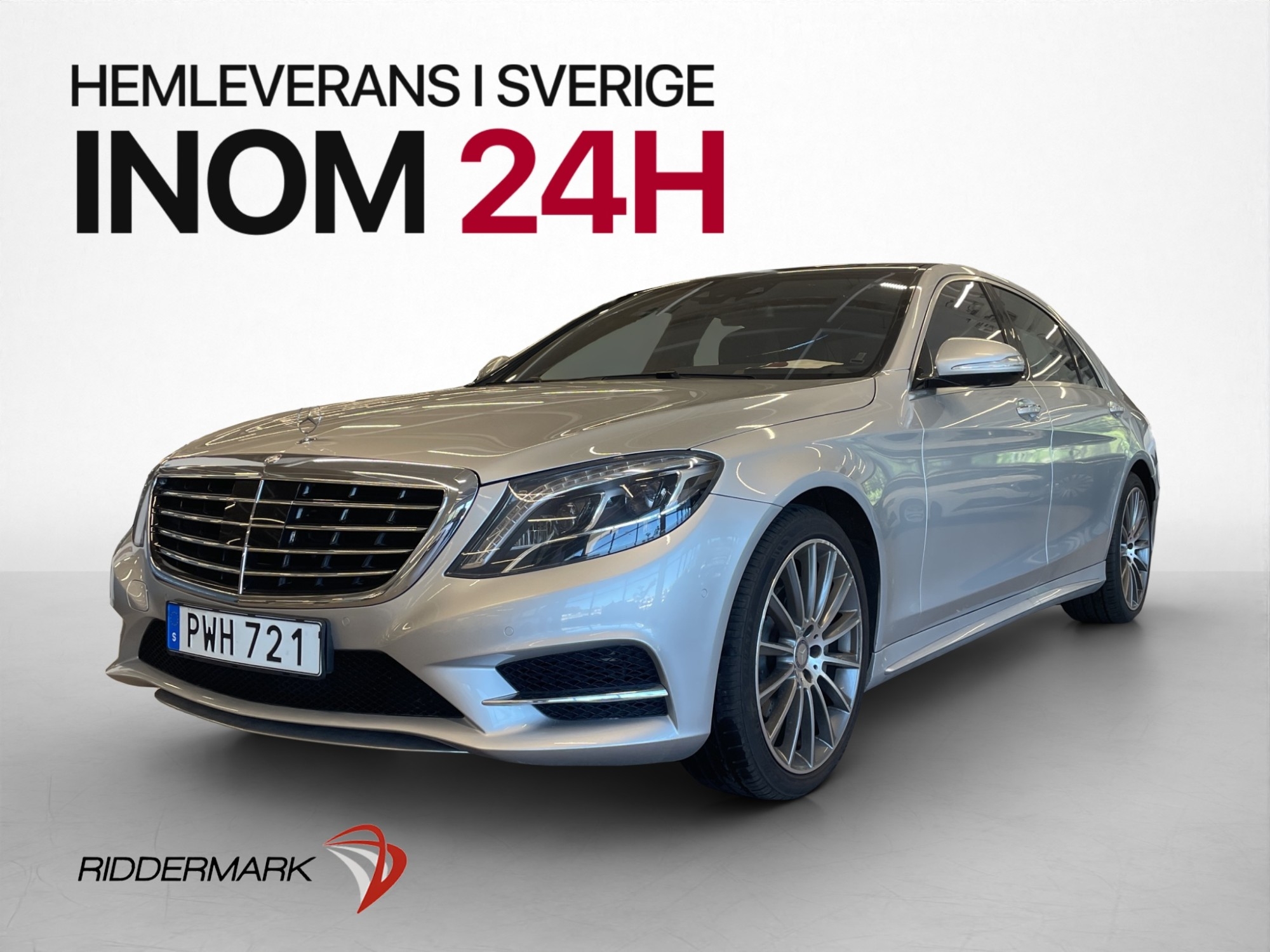 Mercedes-Benz S 350 4M 258hk AMG Pano 2015, bild 3/47