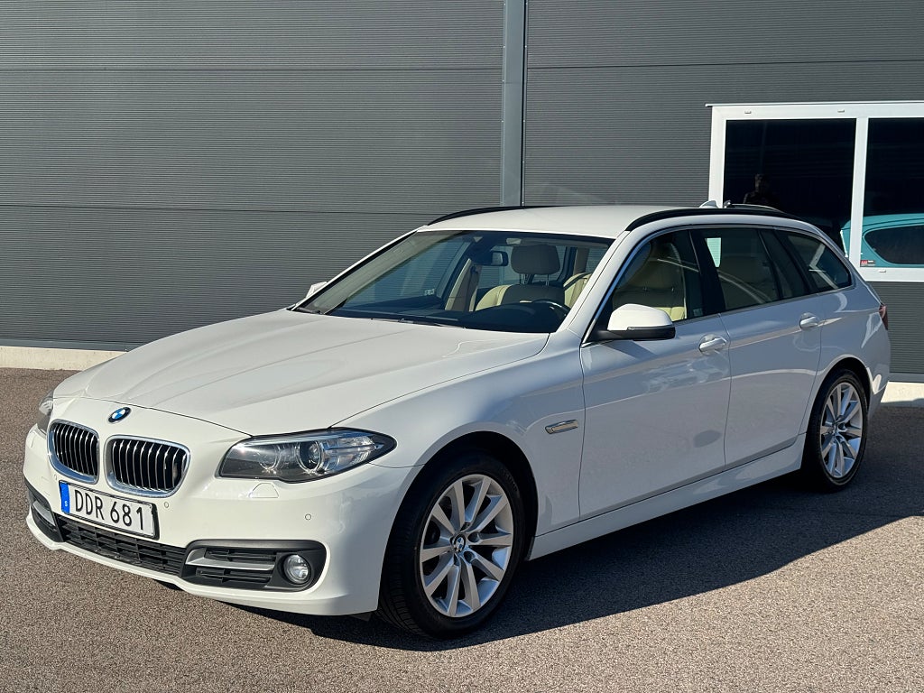 BMW 520d Touring Euro 6 Läder 