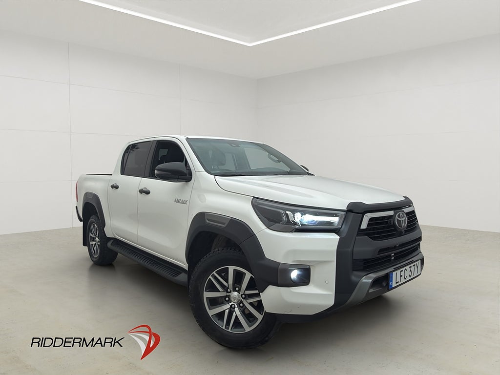 Toyota Hilux Invincible 2.8 4WD M/K-Värmare Drag Diff Moms